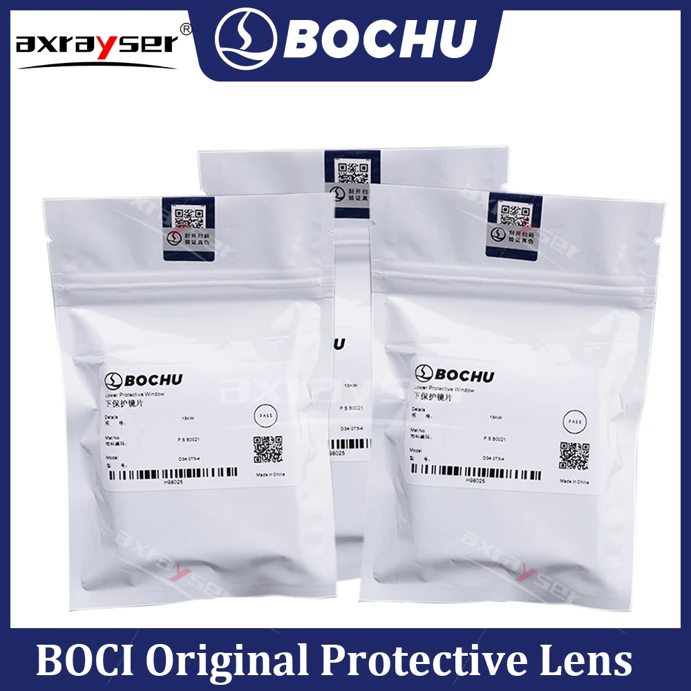 

BOCHU Original BOCI 34x5 Protective Lens 15KW 20KW Laser Protection Windows for BLT641 BLT421 BLT461 Fiber Laser Cutting Head