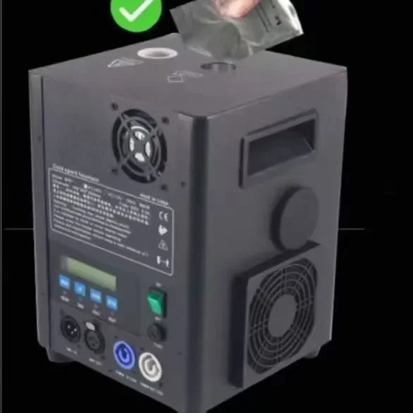 Durable600W Stage Electronic Spray Machine Indoor And Outdoor Wedding Celebration Special Effects Props Party
