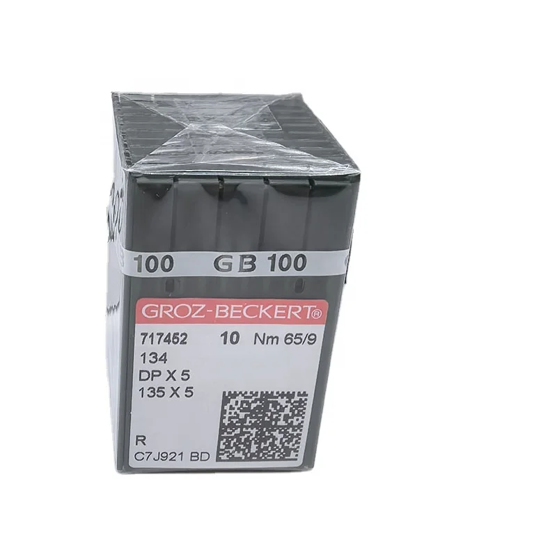 

100 шт./кор. GROZ-BECKERT DP*5 DPX5 135X5 двойная игла швейная машина игла запасные части хорошее качество промышленный завод