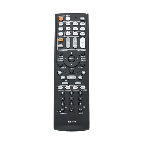 Onkyo AV 수신기 HT-RC160 HT-S7200 TX-SR607용 RC-738M 리모컨 교체