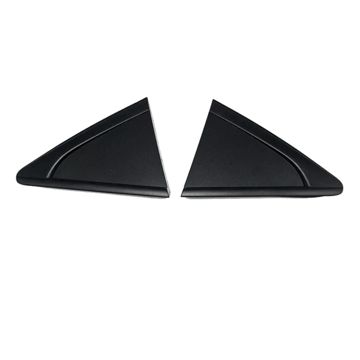 لوحة تشذيب للنافذة العلوية والخلفية ، غطاء تشذيب ، خلفي يمين ، مثلث ، هيكل خارجي ، شيفروليه كروز ، من الخلف ، من الخارج