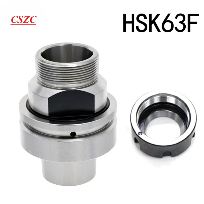 

NEW Precision 0.001~0.002 HSK 63F ER16 ER25 ER32 ER40 70L G2.5 RPM/30000 CNC tool holder of high-speed woodworking machine