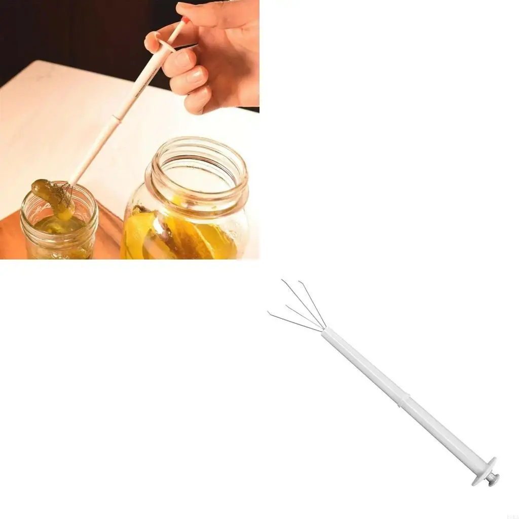 Pickle Picker Stainless Steel and Plastic Home Accessories Durable
