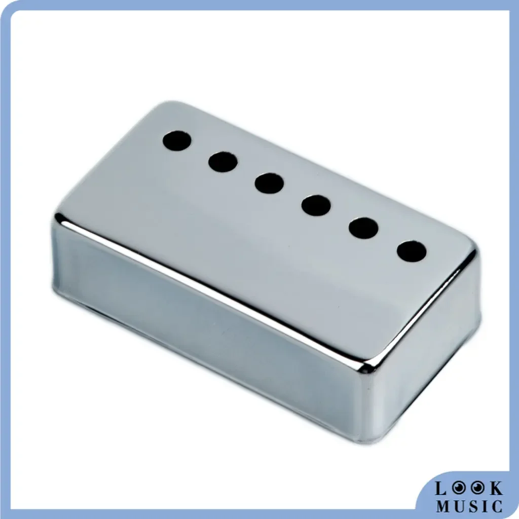 LOOK 4 PCS Metal Humbucker Pickup Cover 50mm For LP Style Electric Guitar Parts & Accessories Sliver Color New