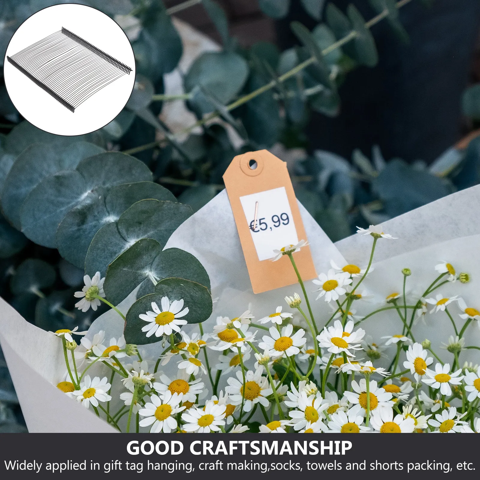 

10000 шт. пластиковых креплений для ценников, легкие крепления для этикеток на одежду, решения для подвешивания ценников