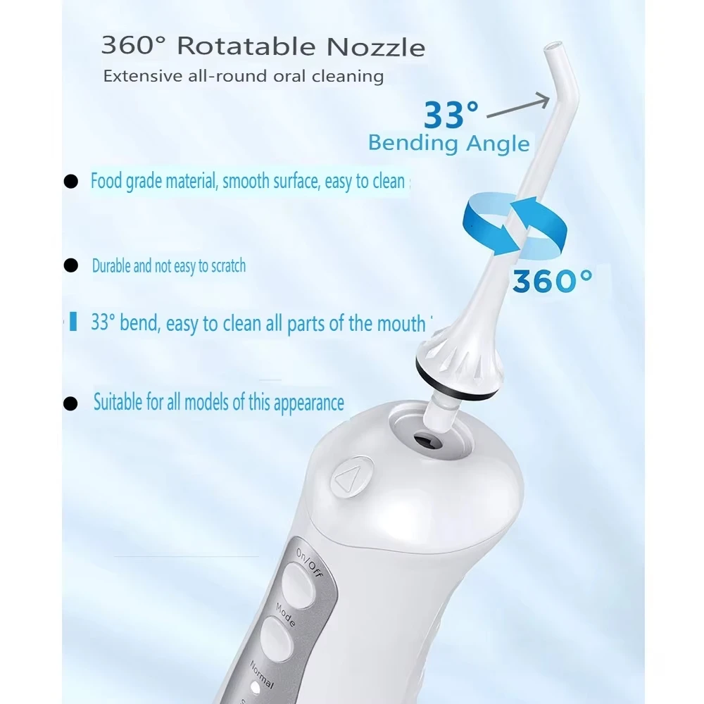 2/1pcs With Mornwell F18/D52/F27/F09/F22/F23/F29/F32 Detal Water Flosser Oral Irrigator Nozzles For Braces and Teeth Whitening