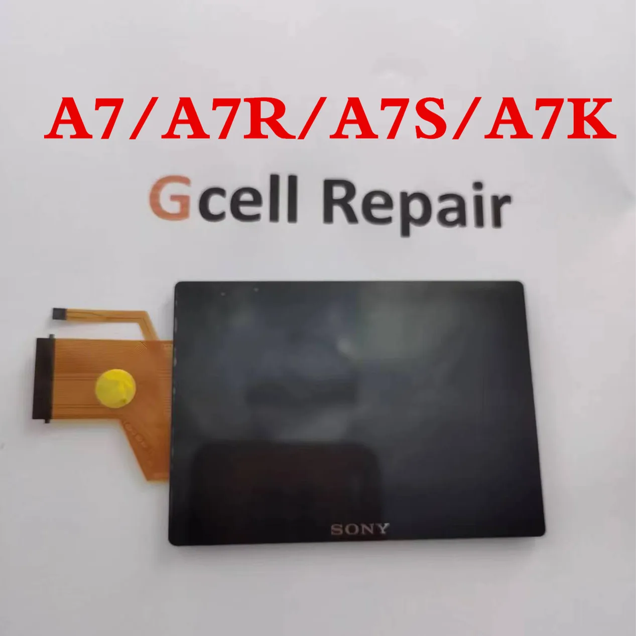 Gcell-piezas de reparación de pantalla LCD Original para SONY ILCE, accesorios de cámara con retroiluminación, 1 piezas, A7, A7R, A7S, A7K