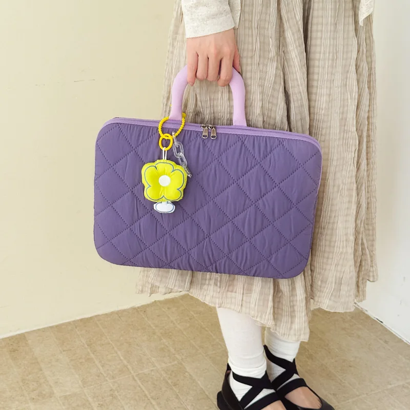 Lightweight Laptop Sleeve 13 14 15 15.6 Inch Commuter Laptop Briefcase Notebook Pouch Case Portable Handbag for Women