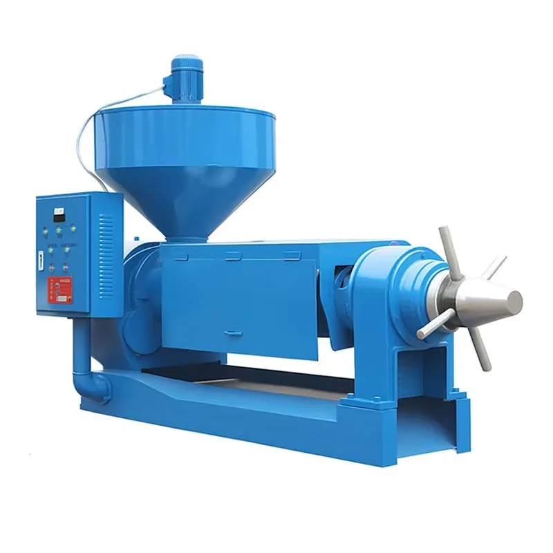 

6YL-130 Large Screw Oil Press Machine 380V Dual Phase Cold & Hot Oil Extractor for Peanut, Rapeseed, Sesame Seeds