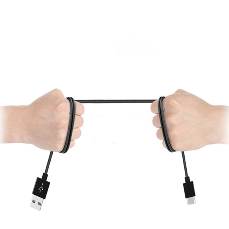 Samsung S10 120CM 150CM USB Typ-C 2A Schnelllade-Datenkabel für Galaxy S10 S9 S8 Plus Note 5 8 9 A52 A32 A31 A51 Kabel – Detail 4