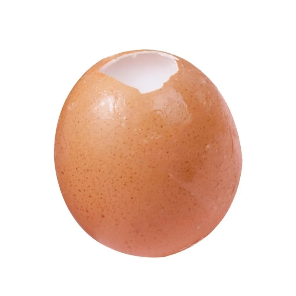 Silicone Simulated Egg Pinch Breakable Eggshell Soft Texture Egg Squeeze Fidget Anti-Stress ASMR Sensory Stress Birthday Gift