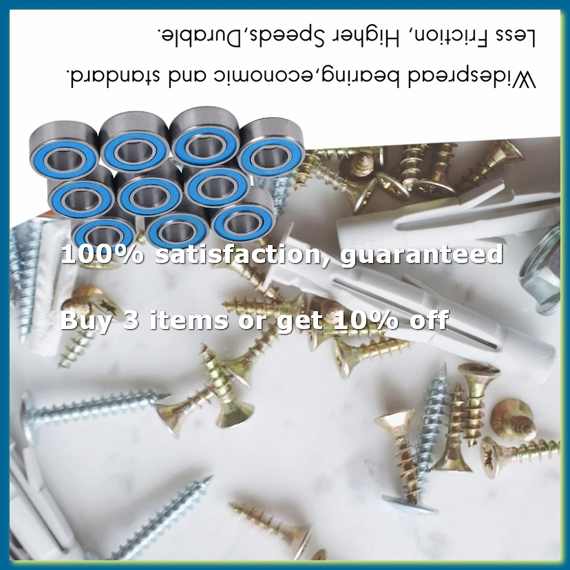9Pack X(10Pcs MR115 Ball Bearings 5x11x4mm For Slash Stampede Wheel)