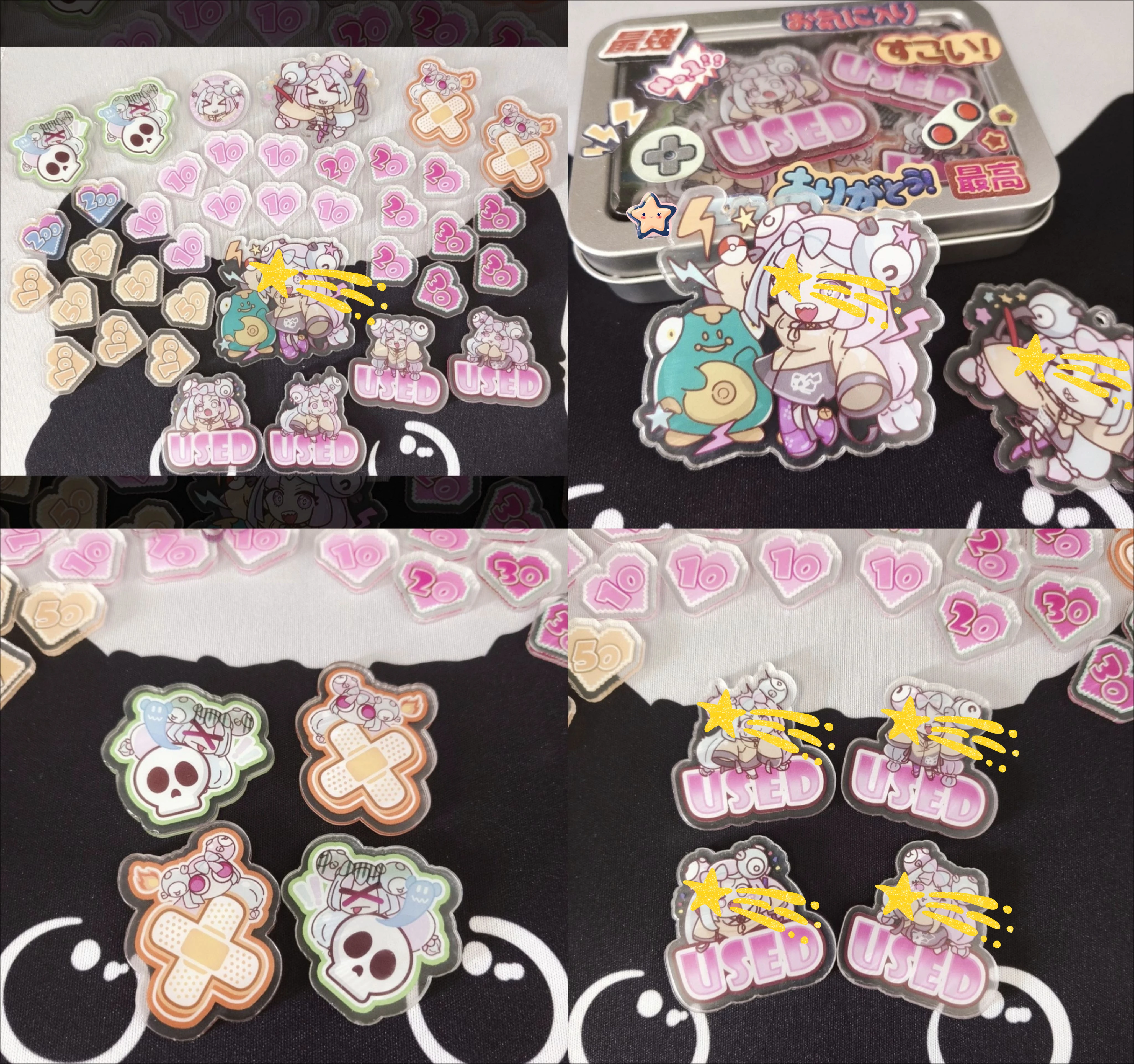 lono-ptcg-pokemon-anime-character-match-scoring-damage-counter-damage-indicator-vstar-borad-role-playing-game-acrylic-gift-toy