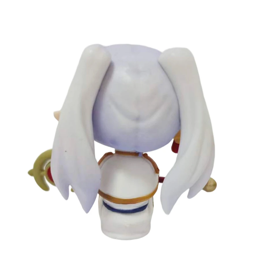 Frieren Beyond Journey's End Anime-Charakter Frieren Q-Version sitzende Figur aus PVC, Sammlermodell, Geschenk für Anime-Fans – Detail 5