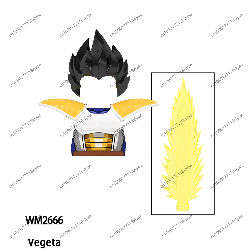 The Action Figures Weapons Pants Hair Parts Model Blocks MOC Bricks Set Gifts Toys For Children WM6177 - view 3