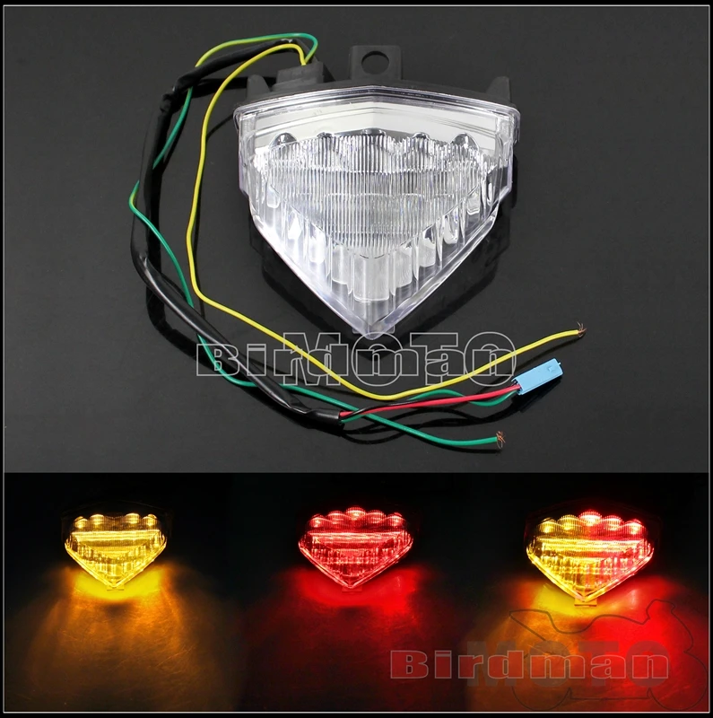 Motorcycle LED Rear Brake Lamp Taillight Turn Signal Light For Honda CB1000R 2008-2016 CB600F Hornet 2007-2014 CBR600F 2011-2014