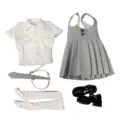 gray and white