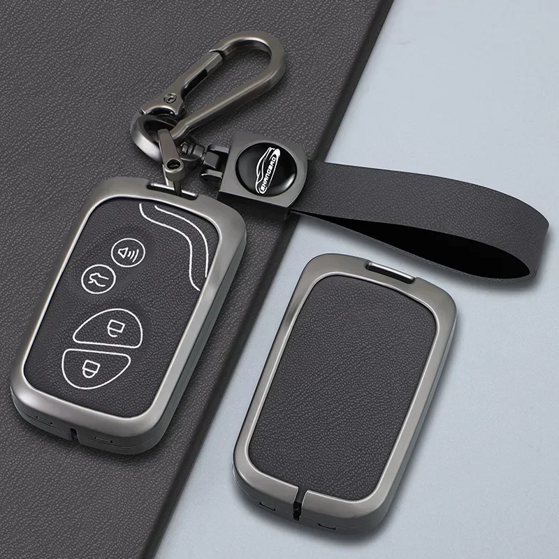 

4 Buttons Alloy Car Remote Key Case Cover For Lexus IS250 IS300C RX270 CT200H GX400 GX460 ES240 ES350 LS460 GS300 450h 460h