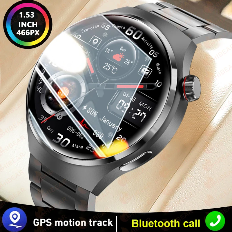 

2025 New Originl Watch G5 PlUS Smart Watch 1.75" HD AMOLED Screen GPS track Heart Rate Bluetooth Call Compass Smartwatch for Men