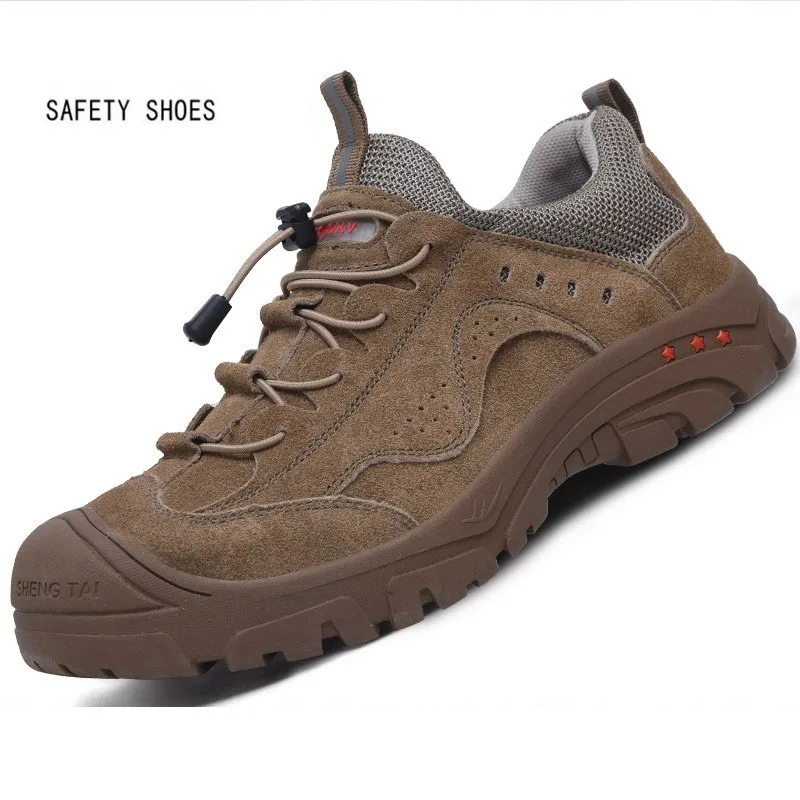 Imagem -06 - Anti-escalda Sapatos de Segurança Masculino Anti-quebra Anti-punção Cabeça de Plástico Resistente ao Desgaste Tênis All-season Isolamento 6kv Respirável