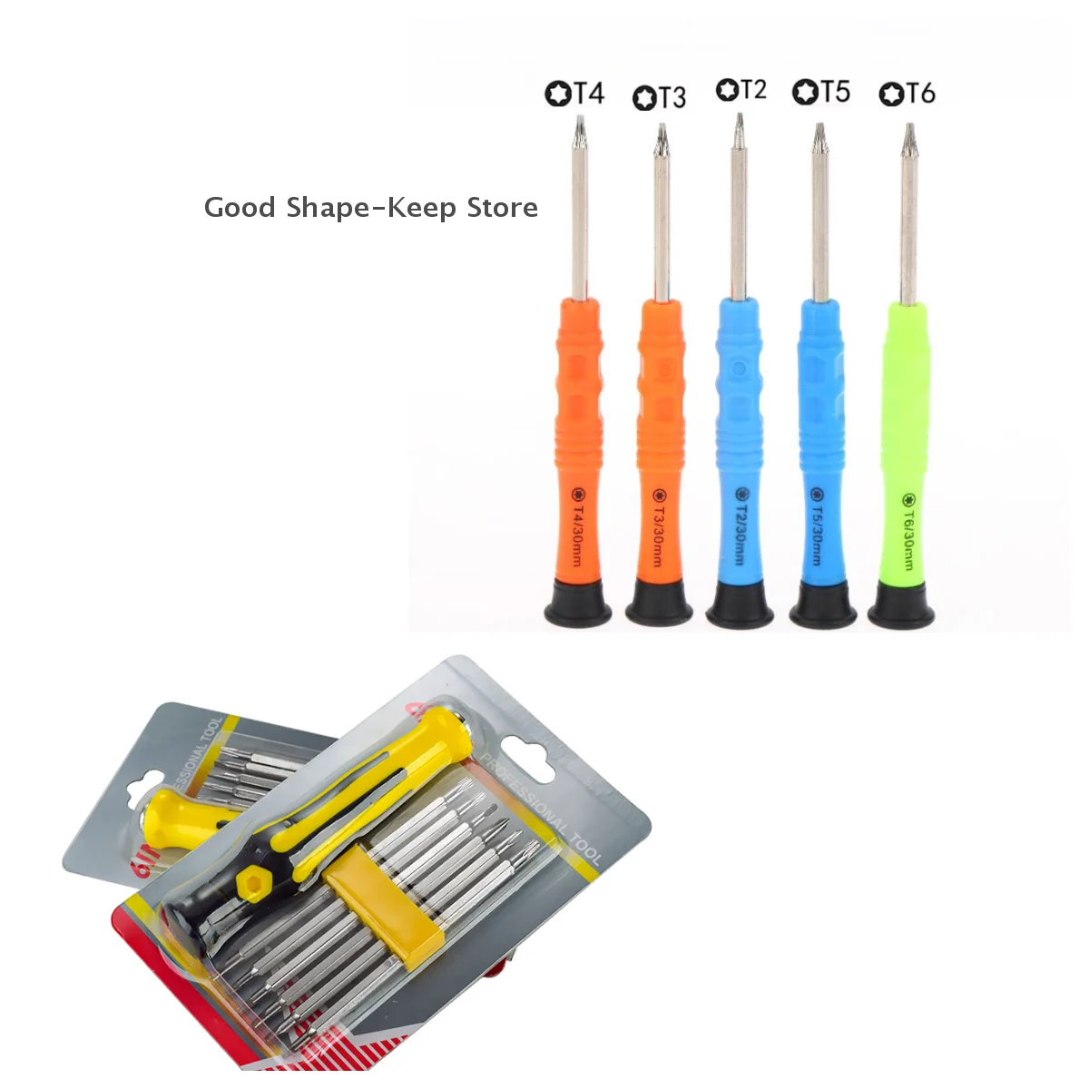 1/3/7Sets Torx-schraubendreher T2 T3 T4 T5 Stern Bit DIY Handy Hand Reparatur Tools kit Spezielle-förmigen Magnetische Schraubendreher