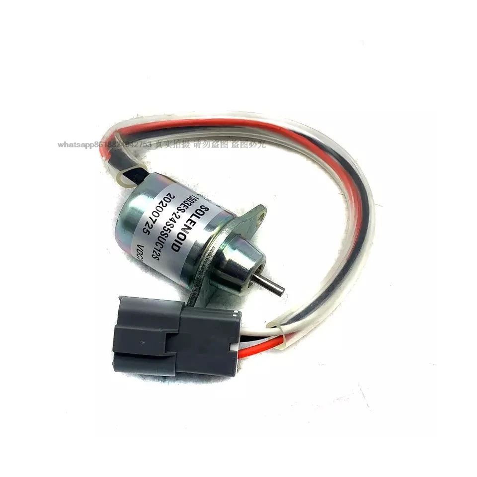 1503ES-24S5SUC12S Excavator Stop Solenoid Valve for R55 60 80-7 DH55 60 80-7 1503ES-24S5SUC12S