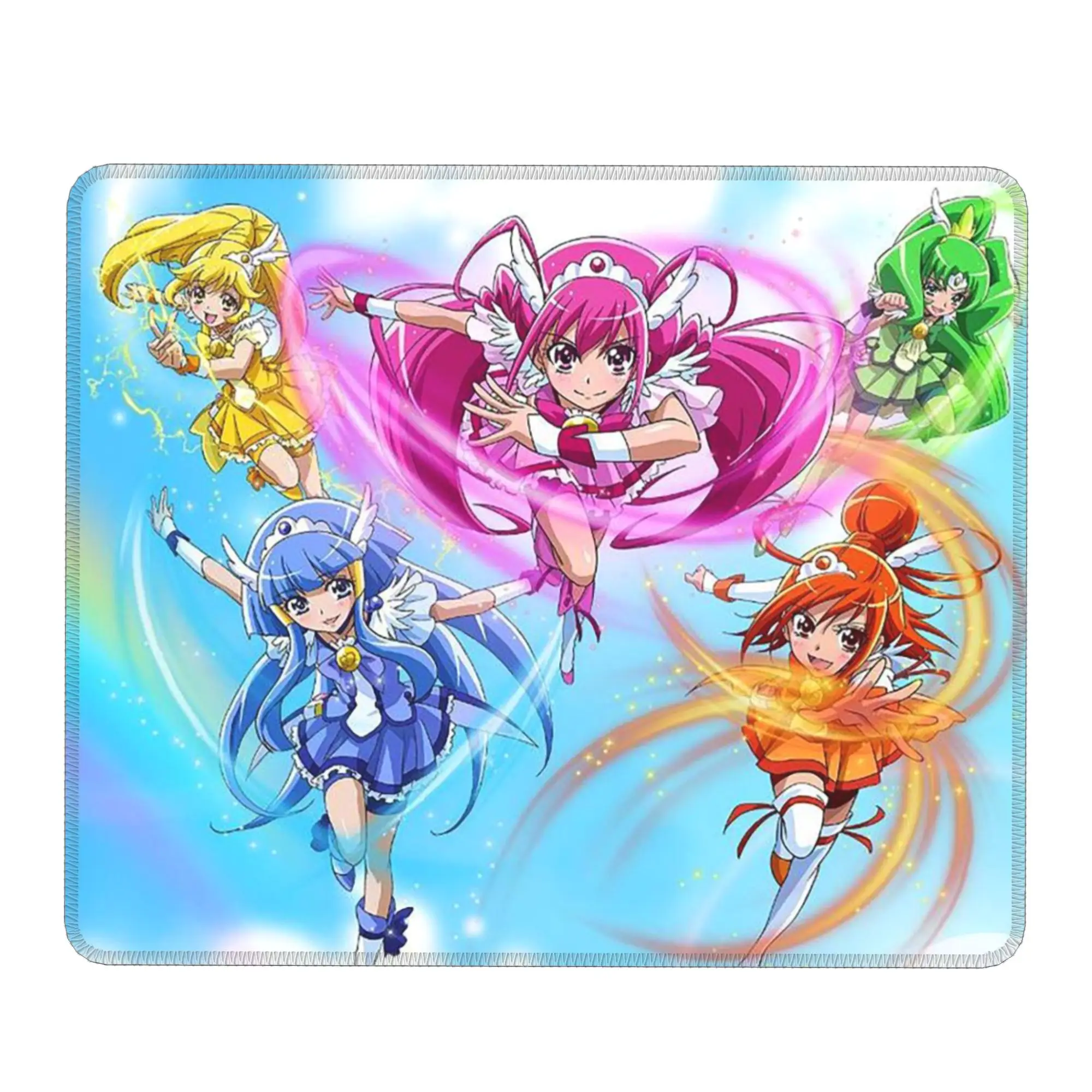 Pretty Cure Anime Mouse Pad Computer Keyboard Mouse Mat Gamer PC Laptop Desk Mat Office Table Mats