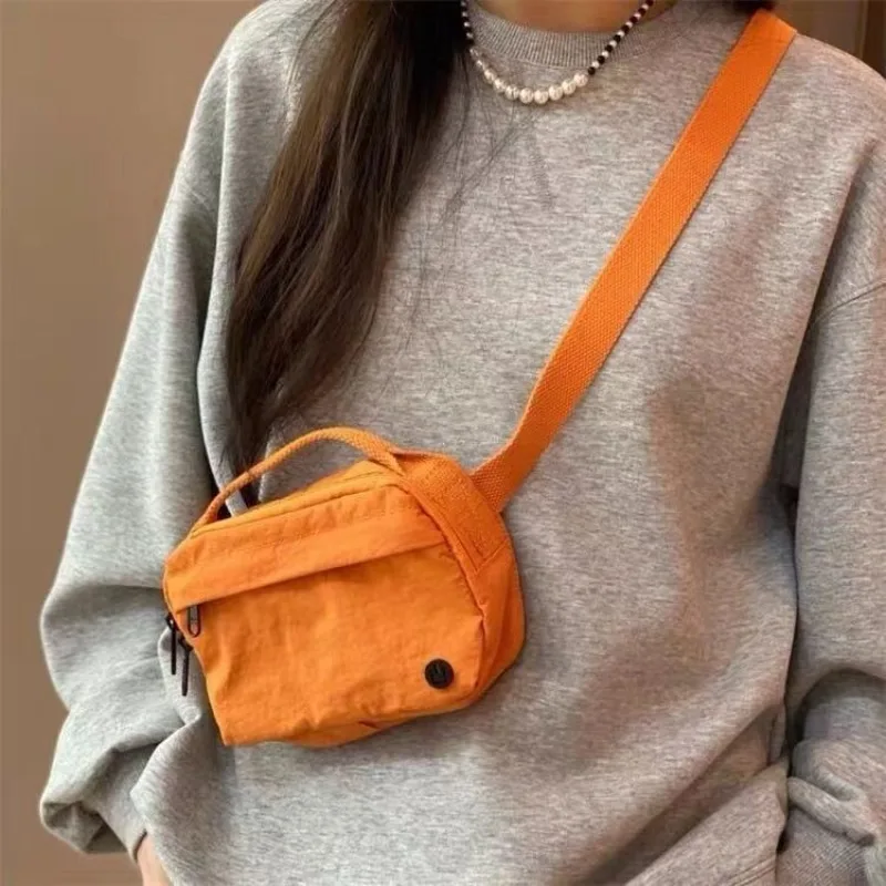 

Colored Nylon Canvas Small Square Bag Waterproof Lightweight Casual Single Oulder Slant Cross Mobile Phone Bag 2026 New Shoulder