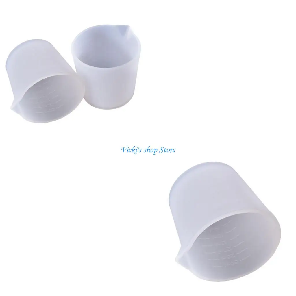 

30ml Reusable Silicone Cup Mixing Cup Resin Cup Non-StickSilicone Measuring Cup
