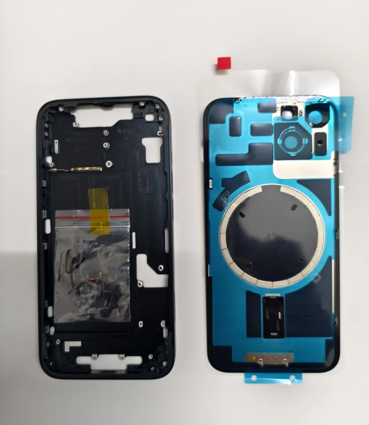 آيفون 14 زائد OEM غطاء الإسكان باب البطارية الهيكل الخلفي الإطار الأوسط مع الزجاج الخلفي + أزرار جانبية + سيم تشاك 14 plus #2