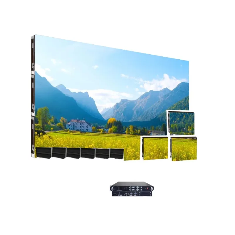 4K Indoor Fixed MicroLED Video Wall P1.25mm Pitch Full Color LED Display For Club Programs P1.5 & P1.8