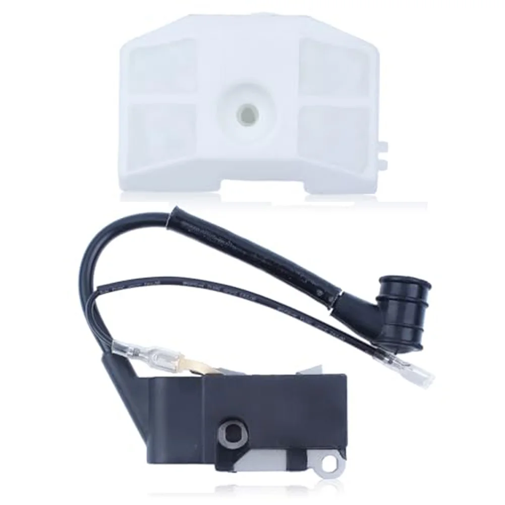 Ignition Coil and Air Filter Assembly Compatible with Chainsaw Models Including the Popular Series of For 450045205800