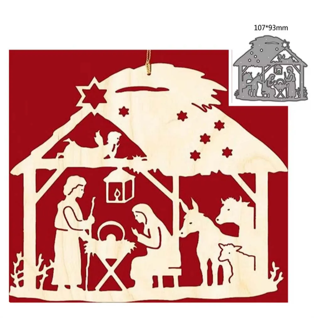 

1Pcs Baby Is Born Metal Cutting Die Cut Scrapbooking Paper Craft Album Handmade Card Template Die Cutting