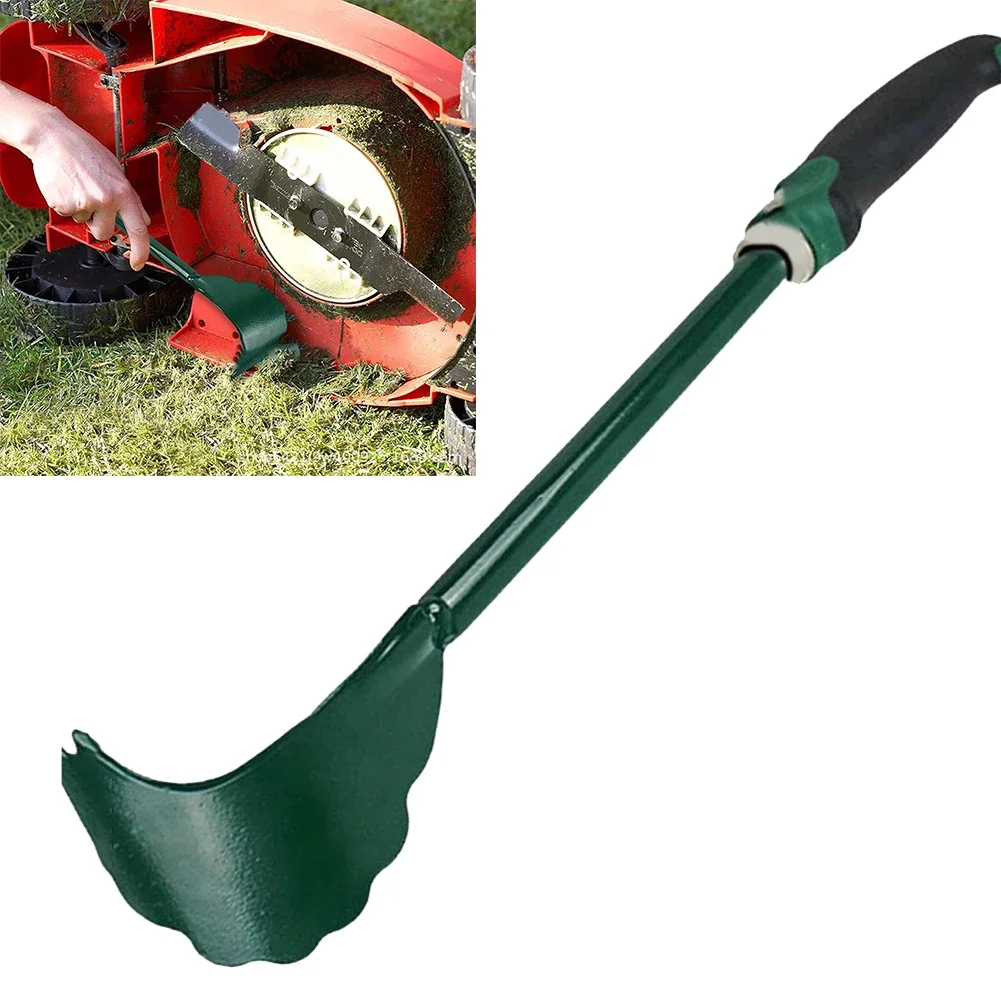 

1pc Lawn Mower Deck Scraper Cleaning Tool Long Handle Lawn Mower Scraper Tool Garden Power Tool Cleaning Accessories