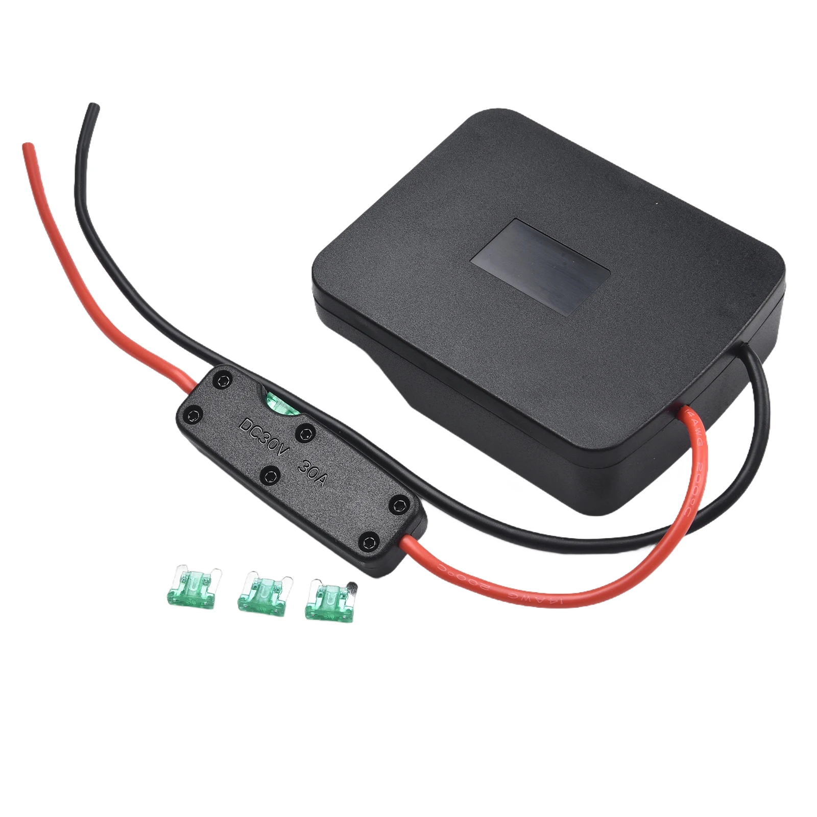 Adapter to Link For Parkside X 20V Lithium Batteries to External Devices Using Fused 14 AWG Silicone Copper Wiring