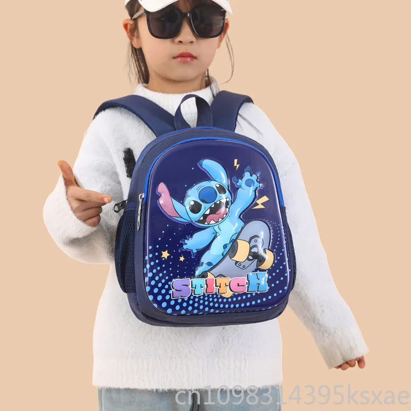 Disney Stitch Kids Backpack Preschool Kindergarten Boys Girls Lightweight School Bag Ergonomic Spinal Support