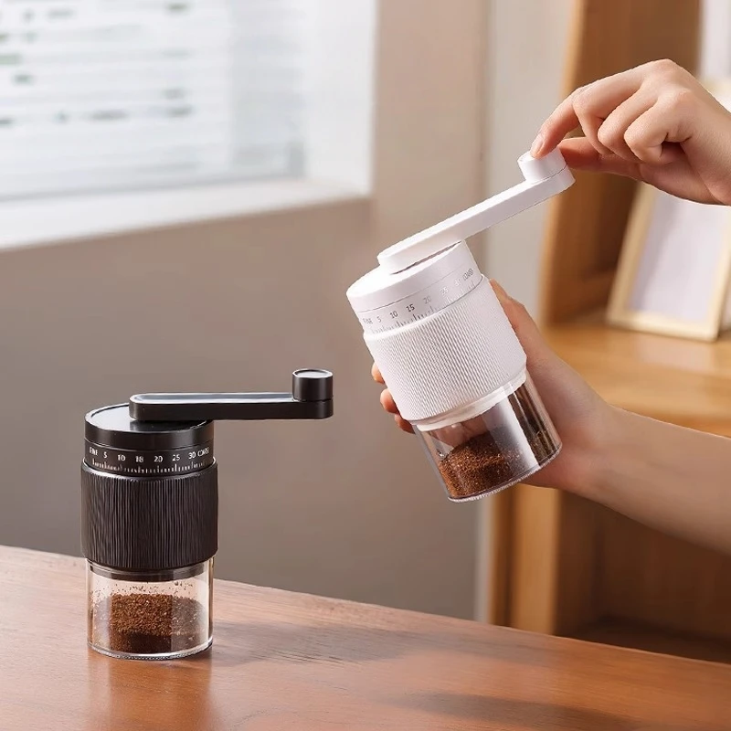 

Manual Coffee Grinder with Adjustable Grinding Settings Portable Coffee Bean Grinder for Espresso, French Press, Pour Over