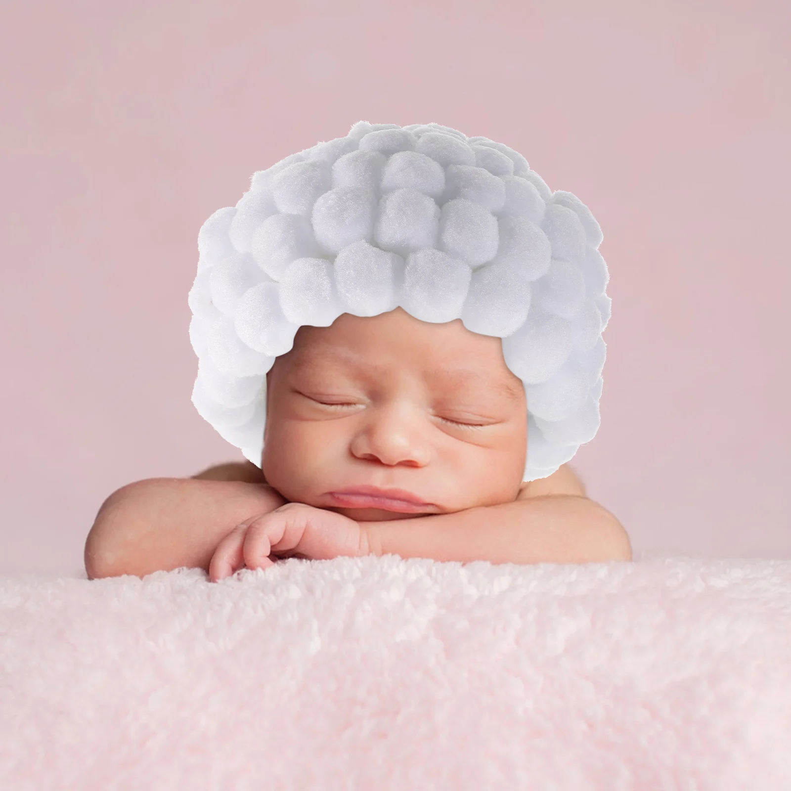 Gorro para recién nacidos, niñas y niños, brillante, Adorable, Unisex, cómodo, elástico, Material Premium, accesorios de fotografía para bebé, 1 ud.