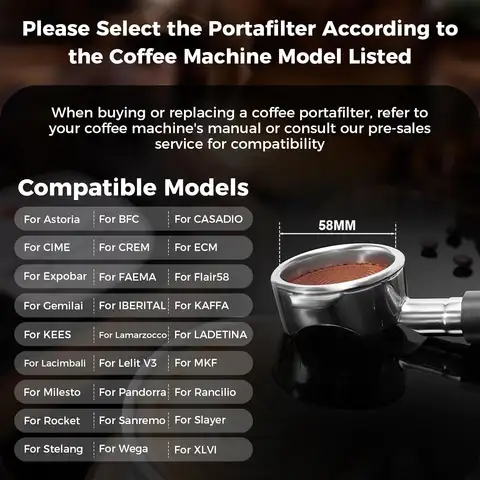 10 best sales bottenlös portafilter 58 mm - №5