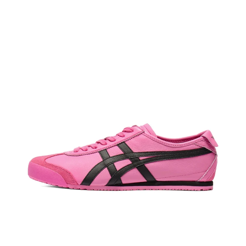 

Кроссовки Onitsuka Tiger MEXICO 66, дышащие, низкие, повседневные, женские, розовые, 1183C102-701