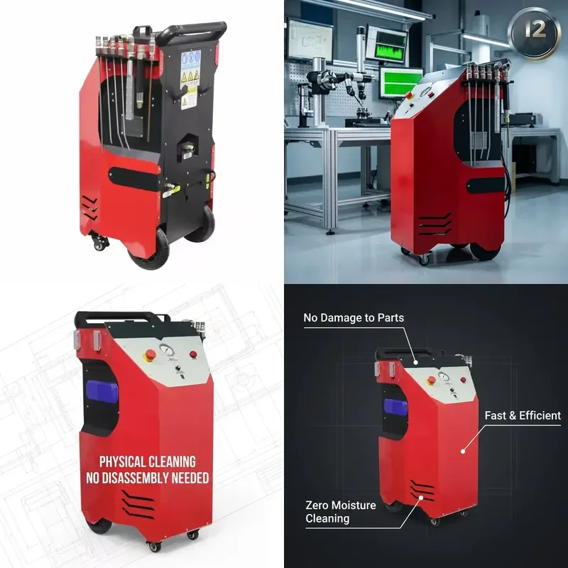 for China Industrial Dry Ice Sandblasting Machine Small Dry Ice Energy Washing Machine 2.5 3mm Granules