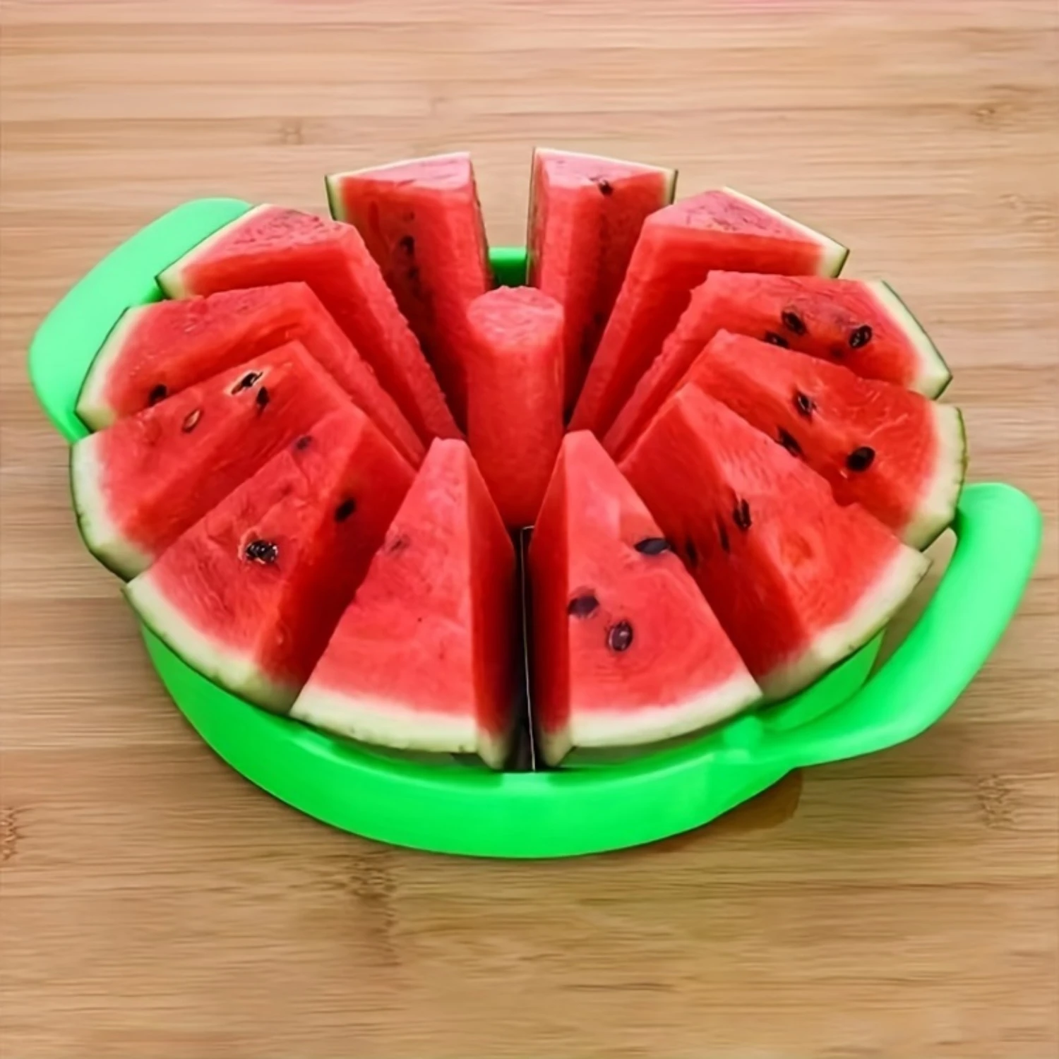 Steel Watermelon Slicer Cutter Multifunctional Fruit  Divider Easy and Quick Kitchen Tool