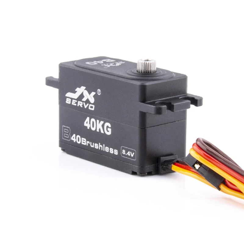 JX B40 40 كجم 8.4 فولت بدون فرش عزم دوران عالي جسم قصير أجهزة معدنية كاملة 1/8 1/10 جهاز تحكم عن بعد للسيارة RC #2