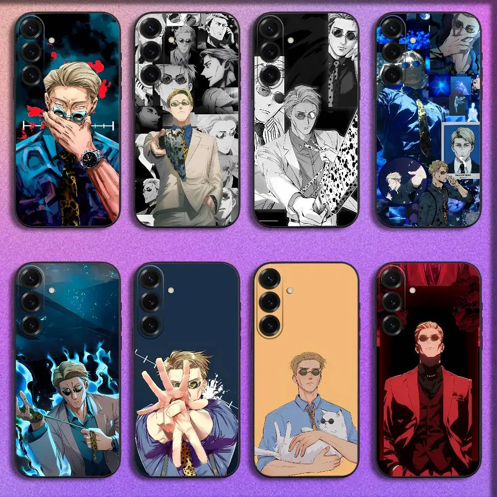 

J-Jujutsu Kento K-Kaisen Nanami Phone Case For Samsung S25,S24,S21,S22,S23,S30,Ultra,S20,Plus,Fe,Lite,5G Black Cover
