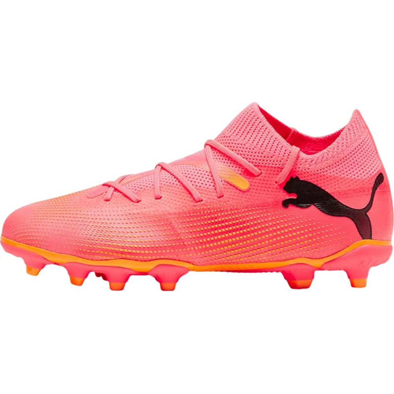 พูม่าของแท้ FUTURE 7 รองเท้าฟุตบอลสำหรับเด็กดูดซับแรงกระแทกทนต่อการสึกหรอสำหรับเล่นกีฬา 107729-03