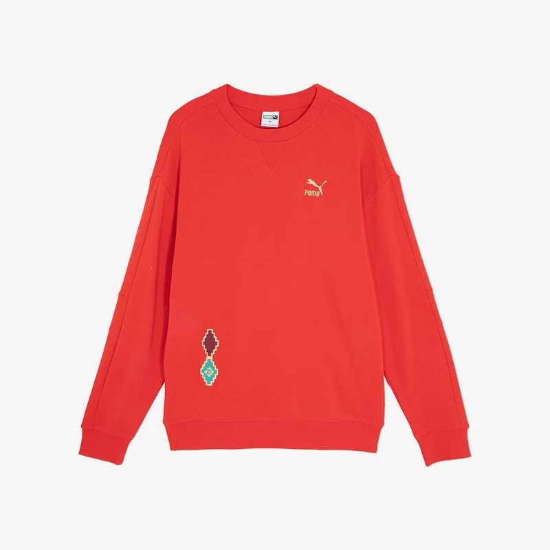 

Puma genuine new men's and women's round neck loose casual sports knitted sweatshirt 625834-11