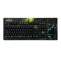 CHERRY Original G80-3494 Cherry G80-3000/3494 World of Warcraft 104 Full Size Gaming NKRO Mechanical Keyboard