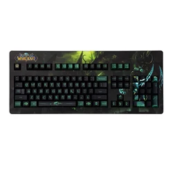 CHERRY Original G80-3494 Cherry G80-3000/3494 World of Warcraft 104 Full Size Gaming NKRO Mechanical Keyboard