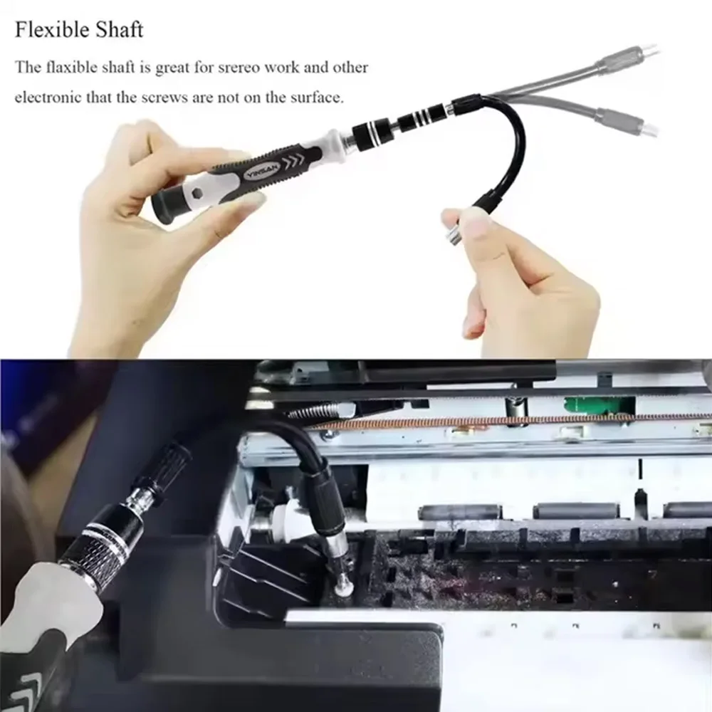 115 in 1 Precision Screwdriver Set with Magnetic Tips for Electronics Laptop Repair Professional Nut Driver Tools