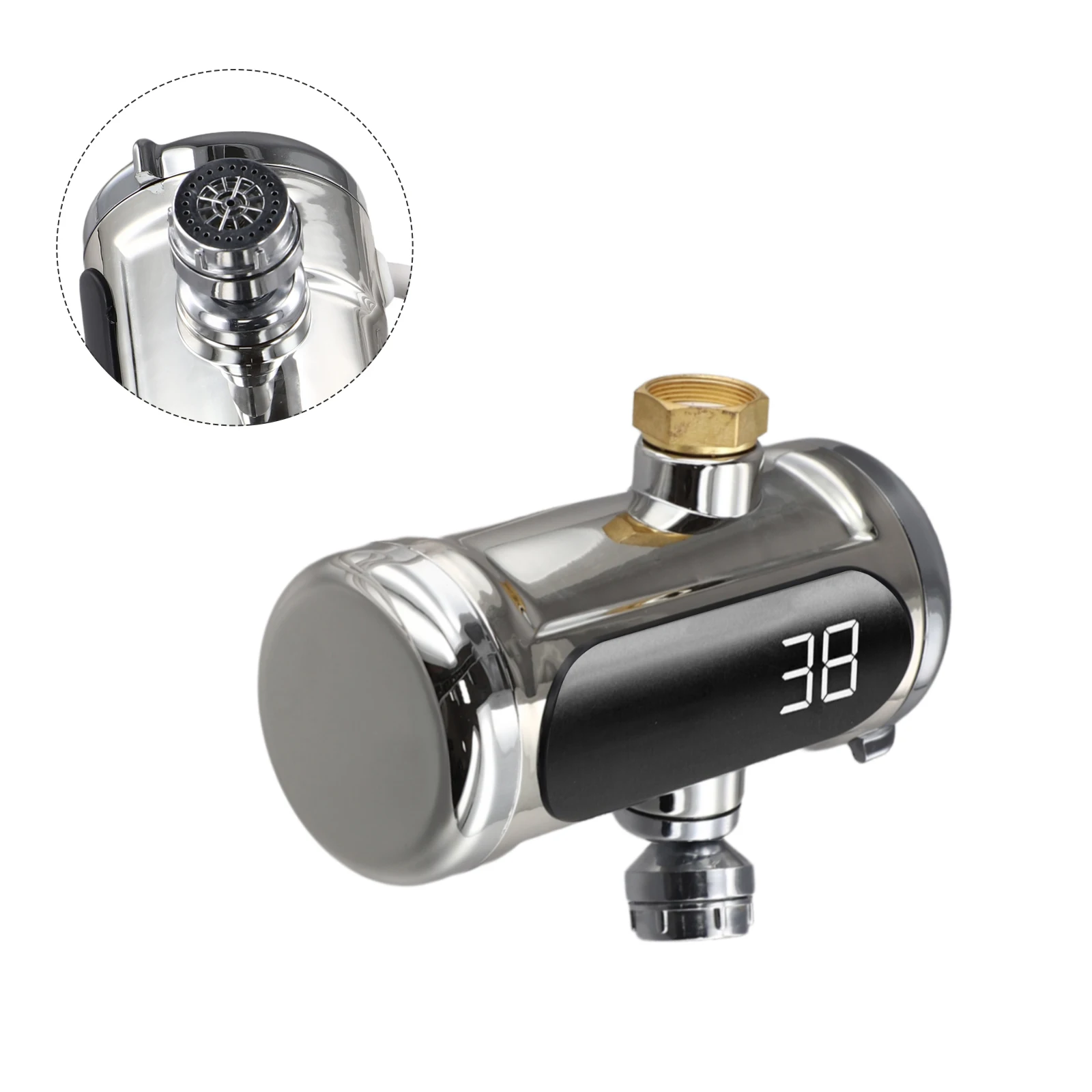 

Faucet Heater Heated Faucet Swimming Pool 137x65mm Garden Installation-Free Terrace Swimming Pool Garden Studio